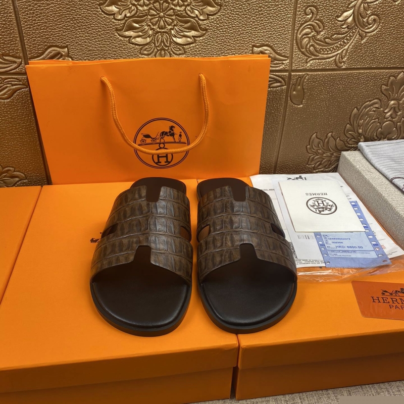 H**mes slippers